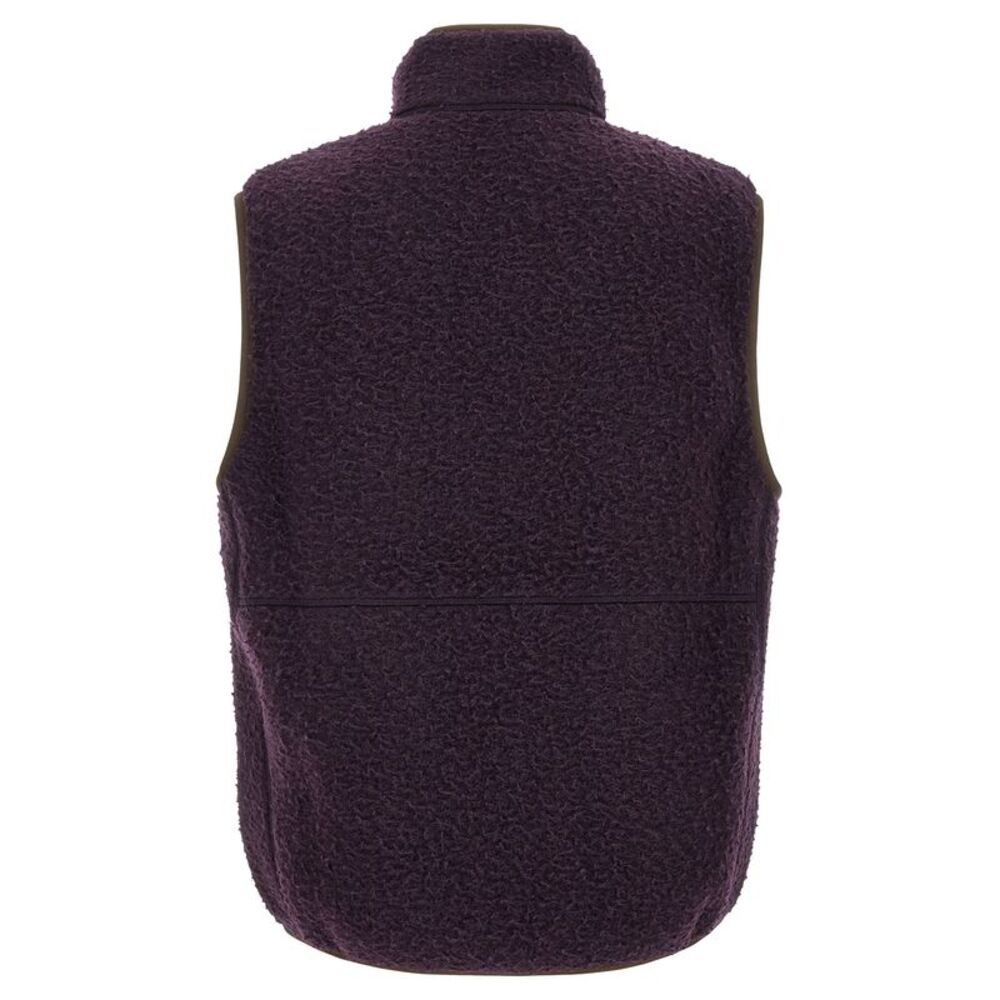 Moncler Purple Polyester Sleeveless Men's Jacket